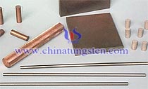 copper tungsten rod